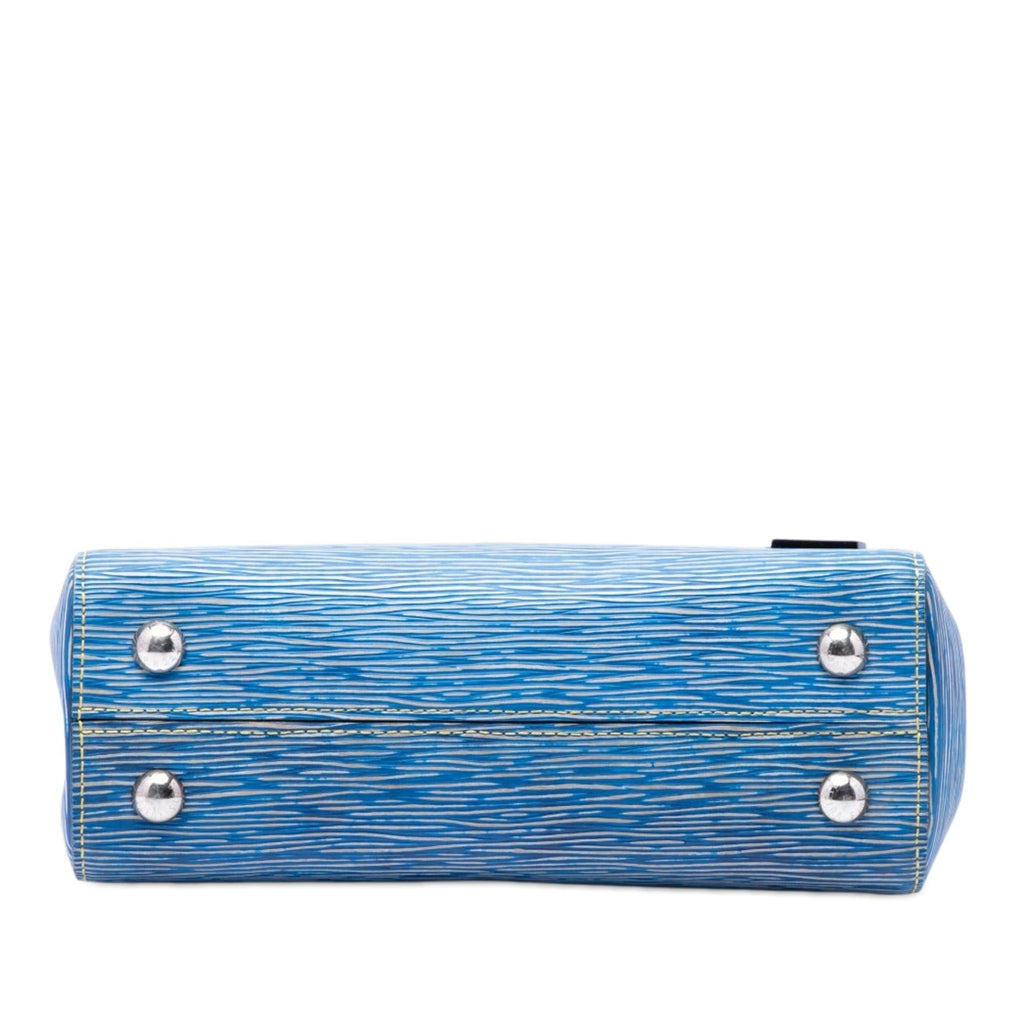 Louis Vuitton Epi Denim Cluny BB Satchel - Blue