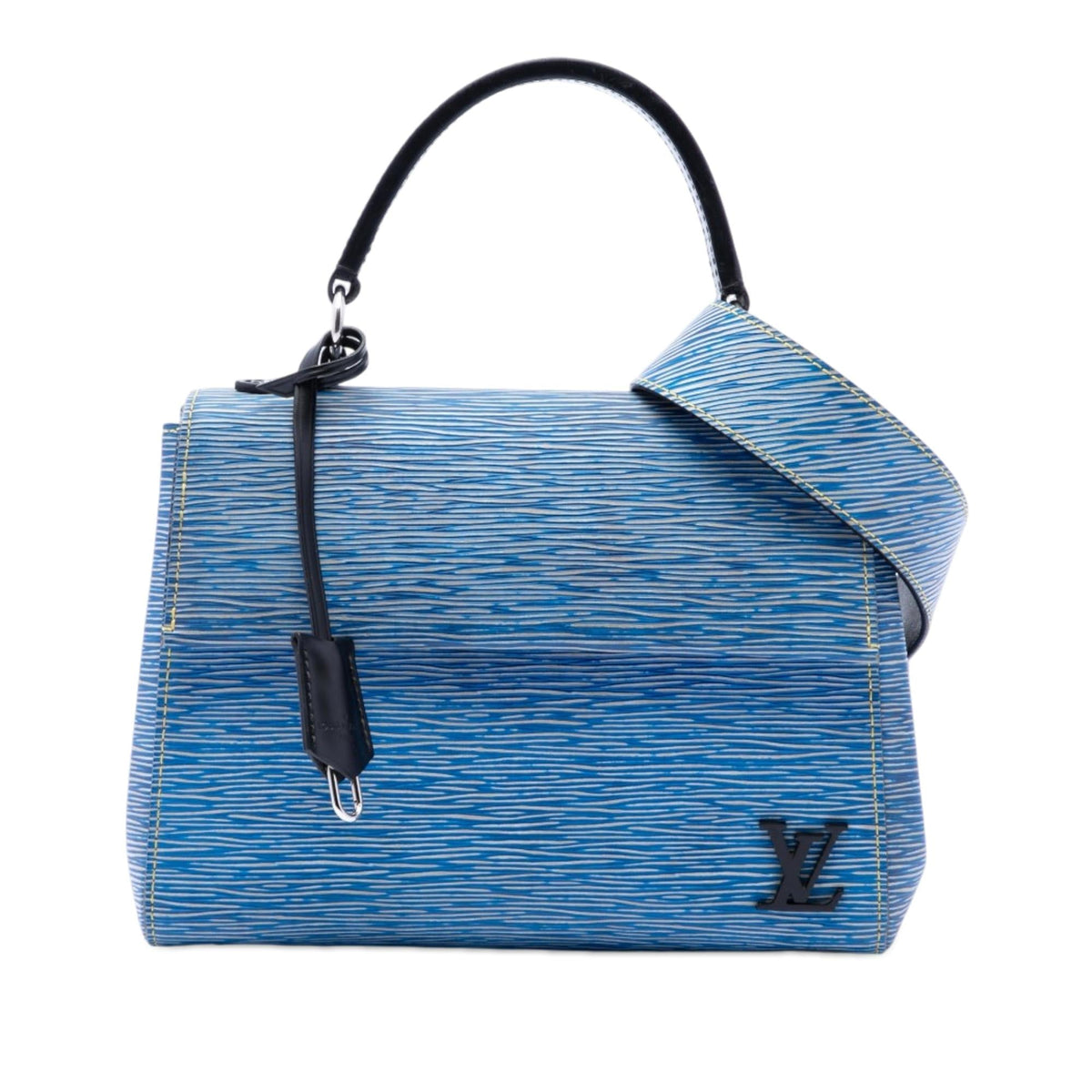 Louis Vuitton Epi Denim Cluny BB Satchel - Blue