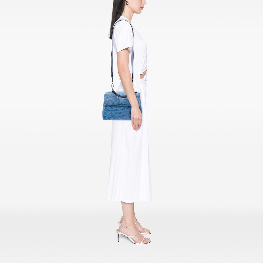 Louis Vuitton Epi Denim Cluny BB Satchel - Blue