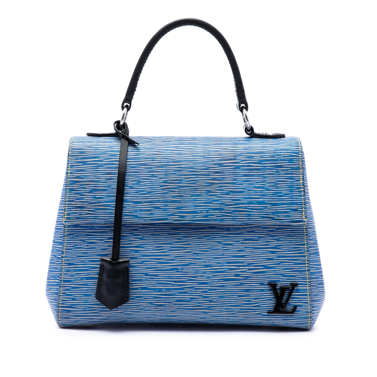 Louis Vuitton Epi Denim Cluny BB Satchel - Blue