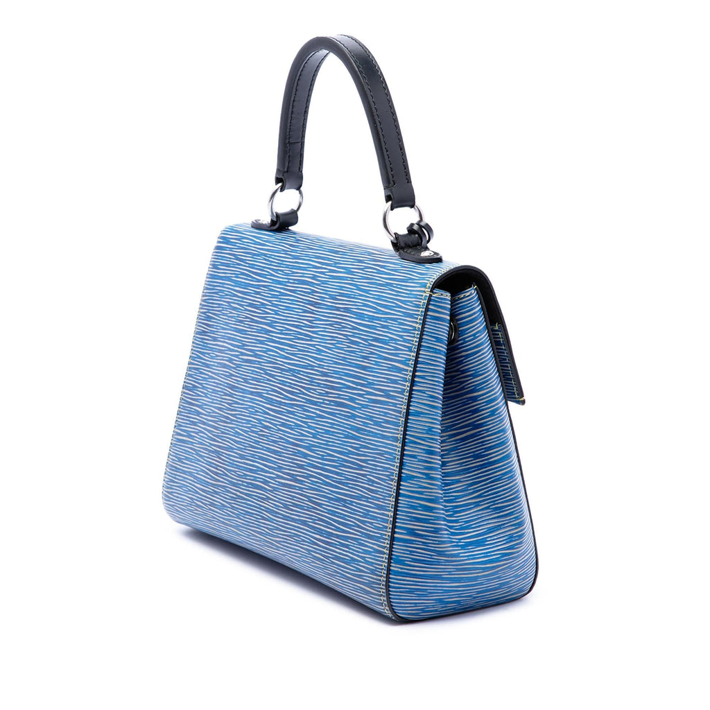 Louis Vuitton Epi Denim Cluny BB Satchel - Blue