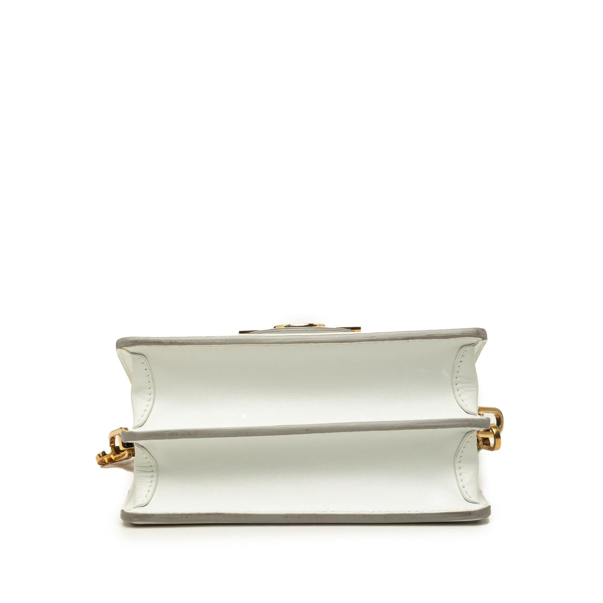 Louis Vuitton Epi Mini Dauphine Satchel - White