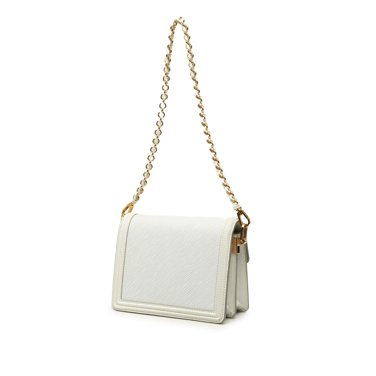 Louis Vuitton Epi Mini Dauphine Satchel - White