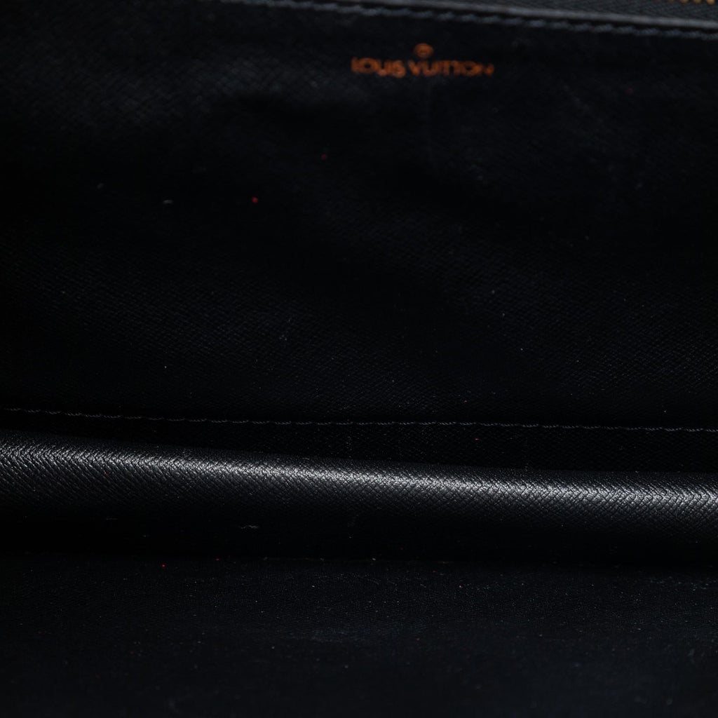 Louis Vuitton Epi Monceau 28 Satchel - Black