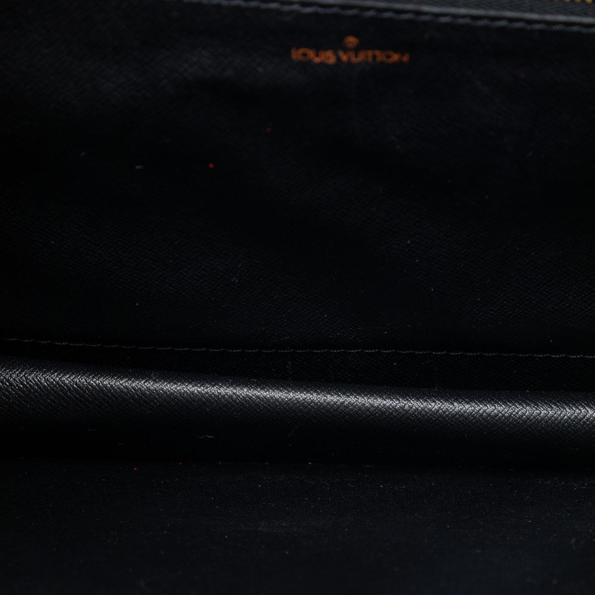 Louis Vuitton Epi Monceau 28 Satchel - Black