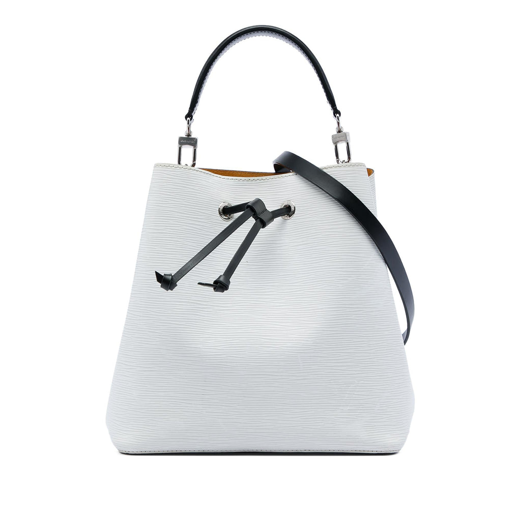 Louis Vuitton Epi NeoNoe MM Shoulder Bag - White