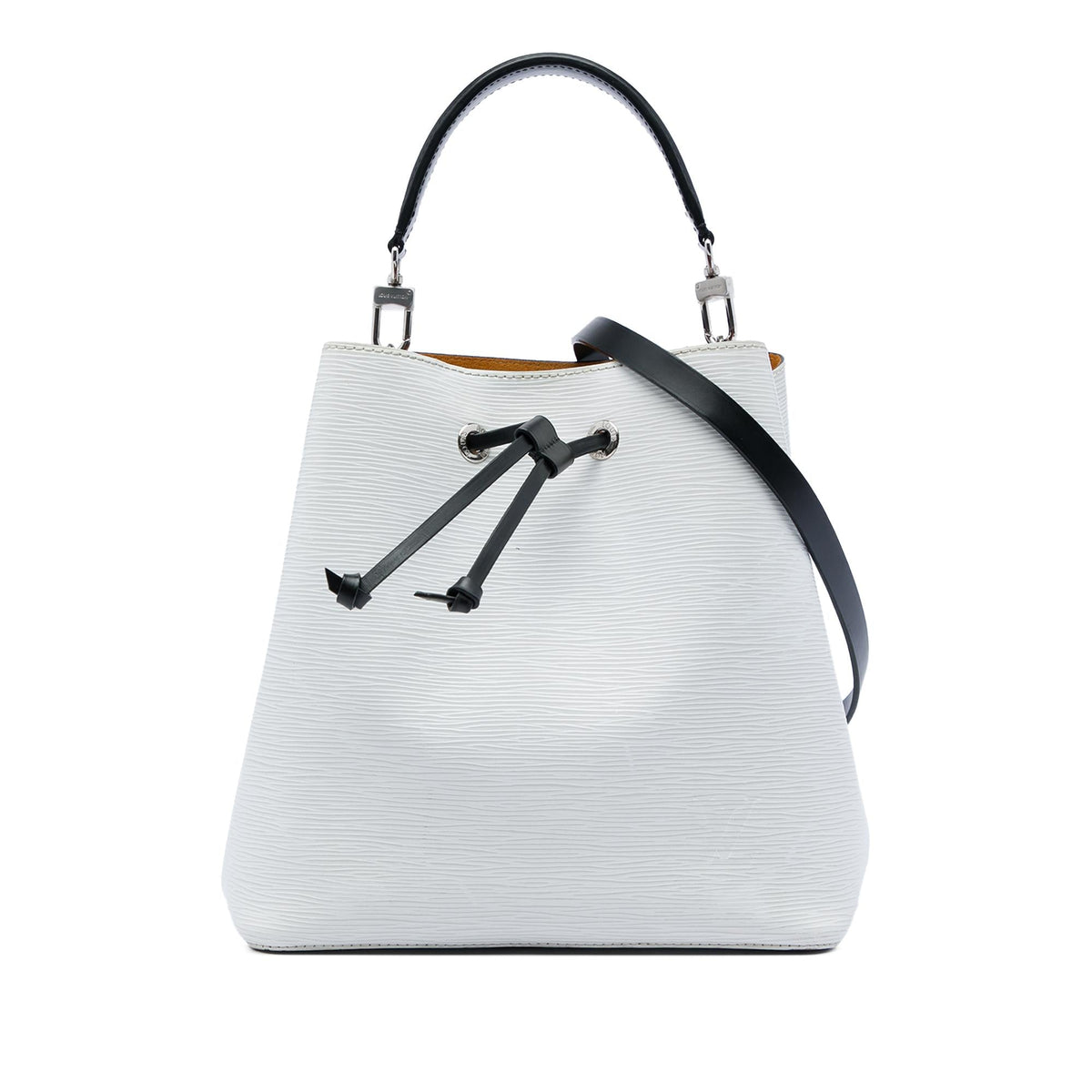 Louis Vuitton Epi NeoNoe MM Shoulder Bag - White