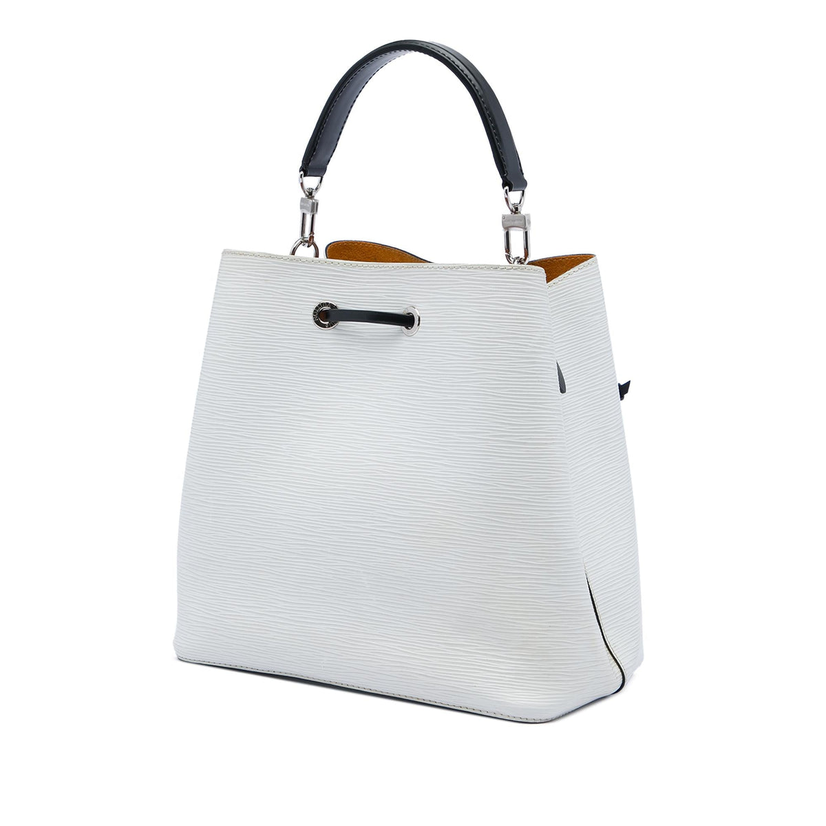 Louis Vuitton Epi NeoNoe MM Shoulder Bag - White