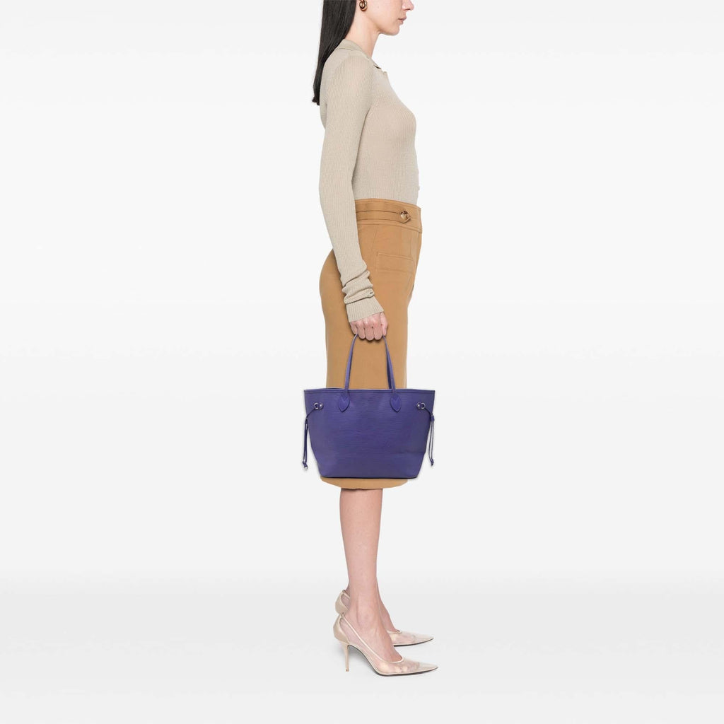 Louis Vuitton Epi Neverfull MM Tote Bag - Purple
