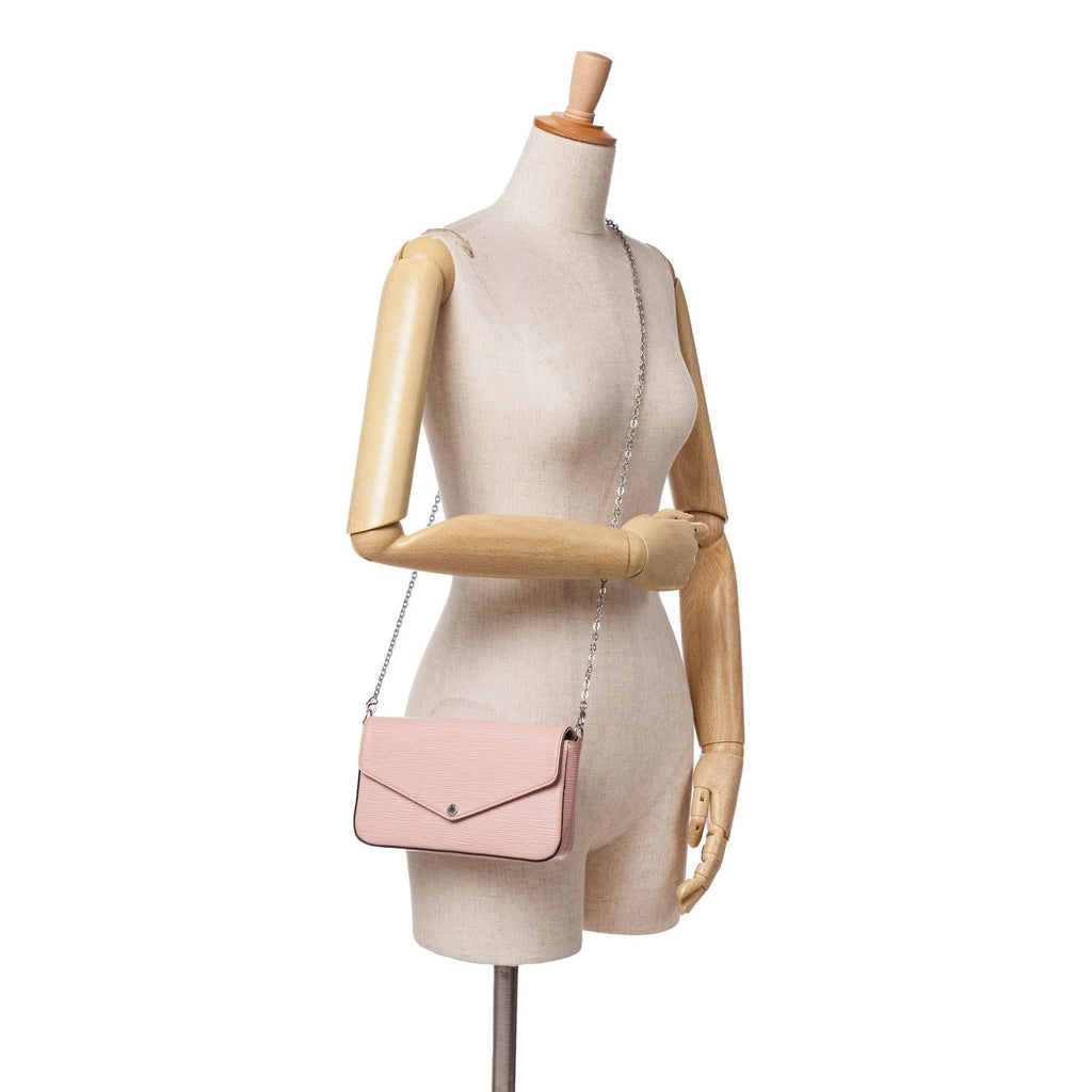 Louis Vuitton Epi Pochette Felicie - Pink