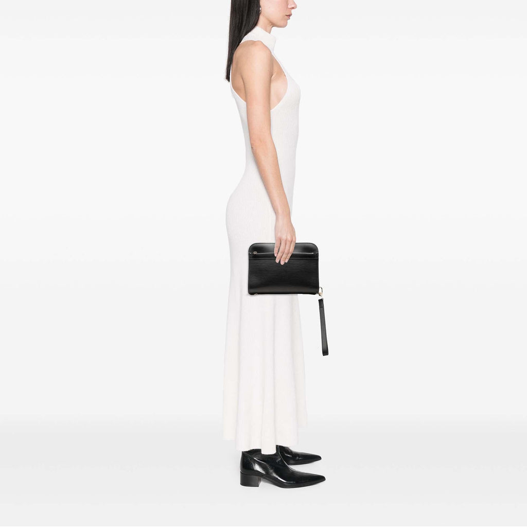 Louis Vuitton Epi Pochette Hoche - Black