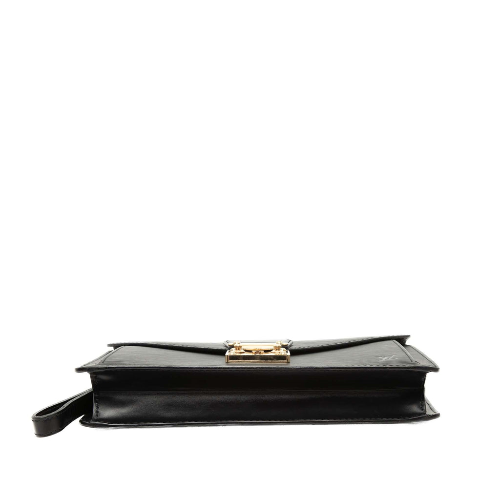 Louis Vuitton Epi Pochette Sellier Dragonne - Black