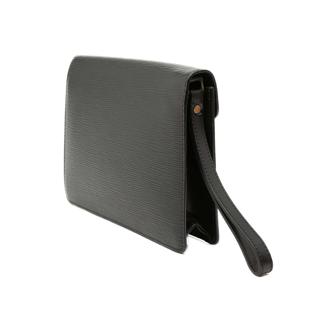 Louis Vuitton Epi Pochette Sellier Dragonne - Black
