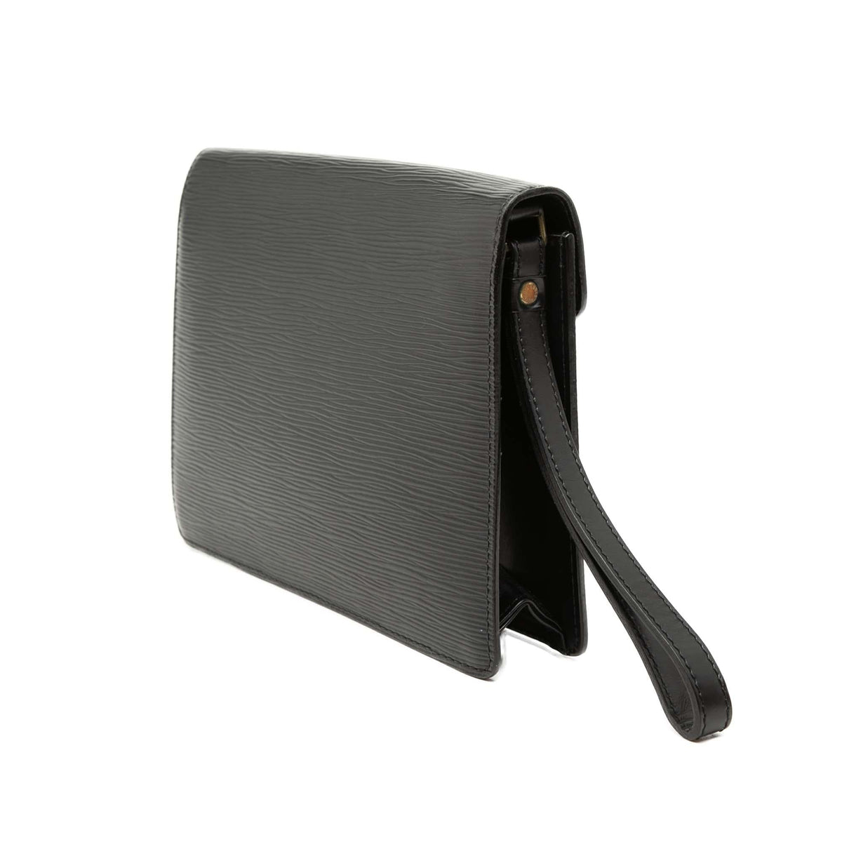 Louis Vuitton Epi Pochette Sellier Dragonne - Black