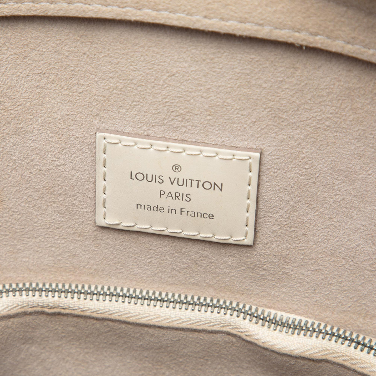 Louis Vuitton Epi Pont Neuf GM Satchel - White