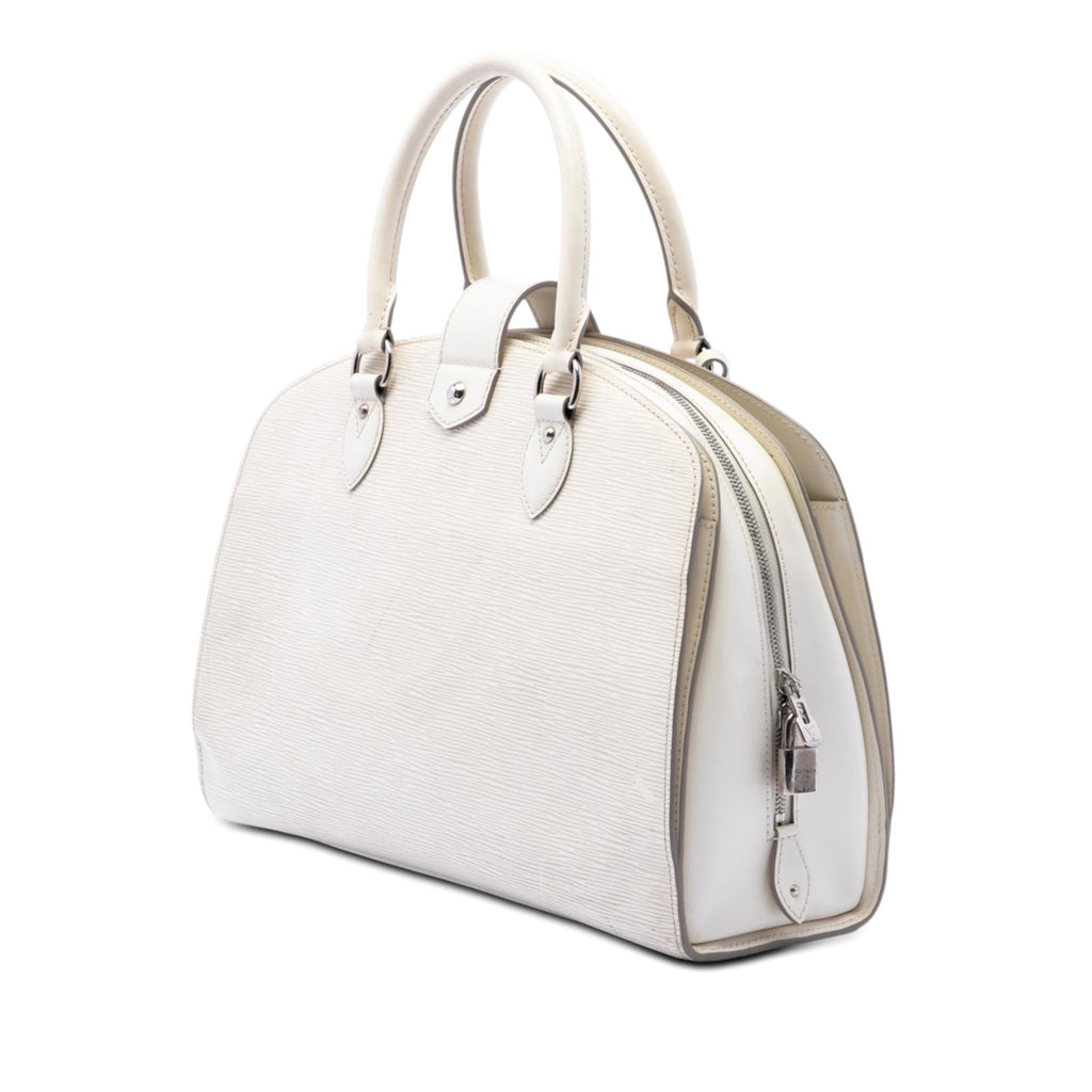 Louis Vuitton Epi Pont Neuf GM Satchel - White
