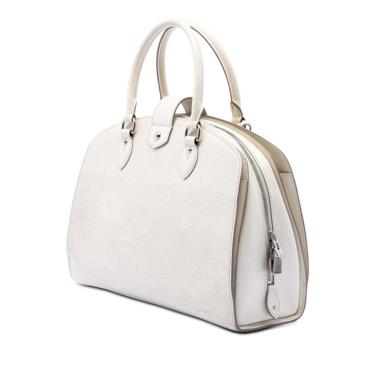 Louis Vuitton Epi Pont Neuf GM Satchel - White