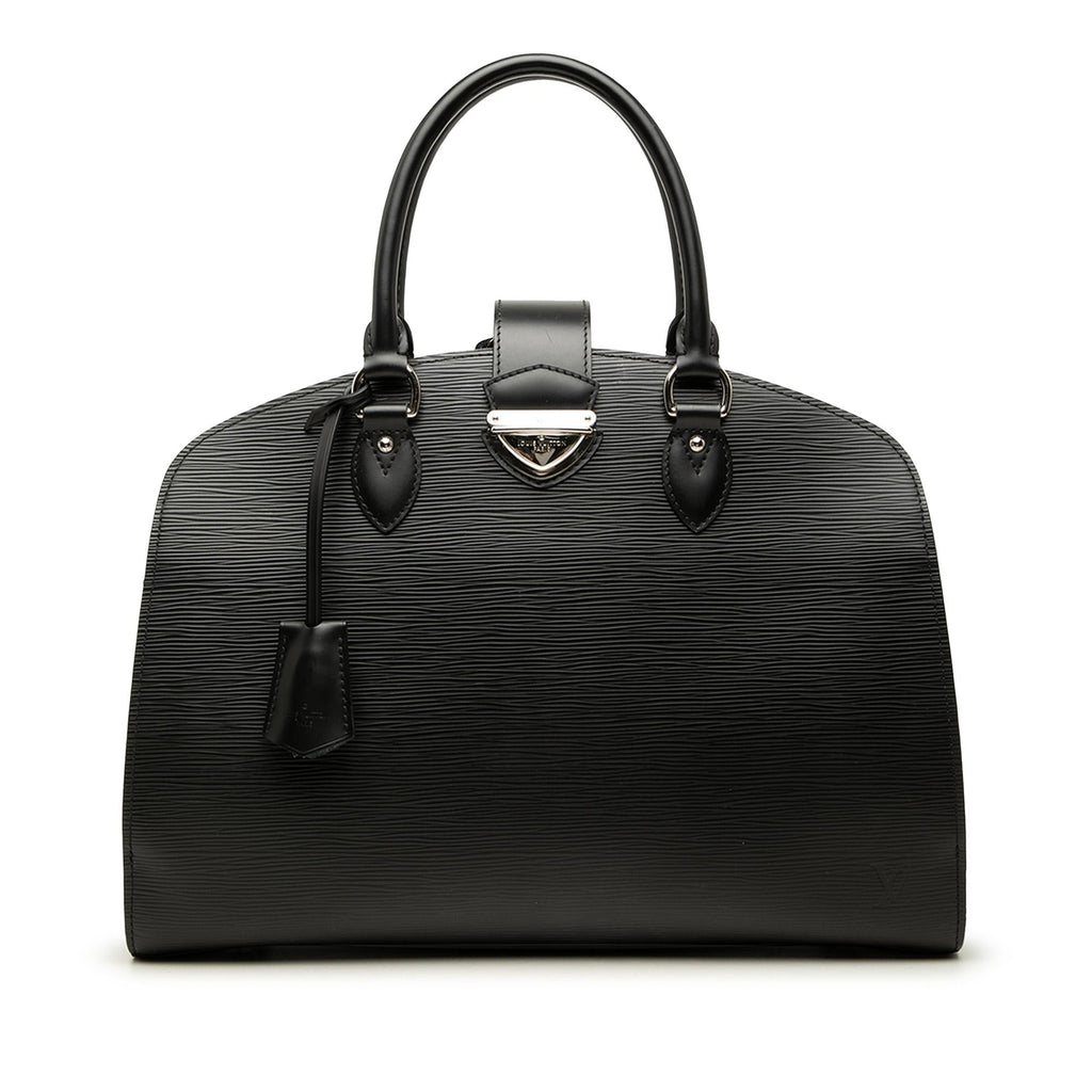 Louis Vuitton Epi Pont Neuf GM Satchel - Black