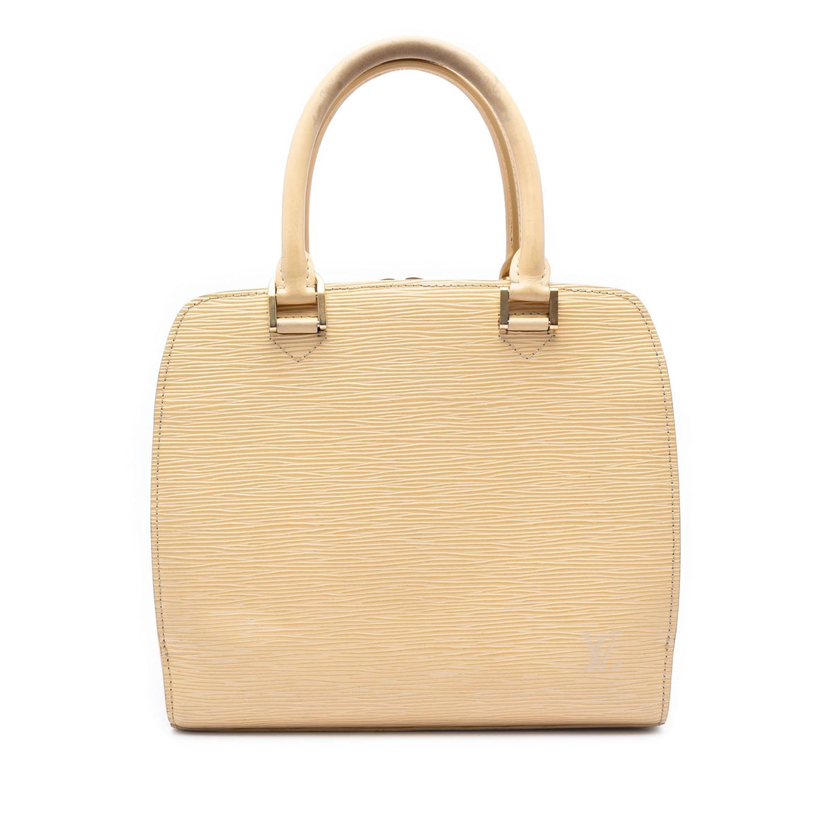 Louis Vuitton Epi Pont Neuf PM Satchel - Beige