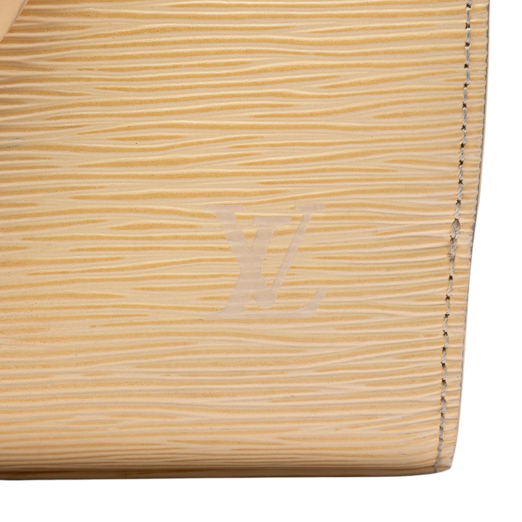 Louis Vuitton Epi Pont Neuf PM Satchel - Beige