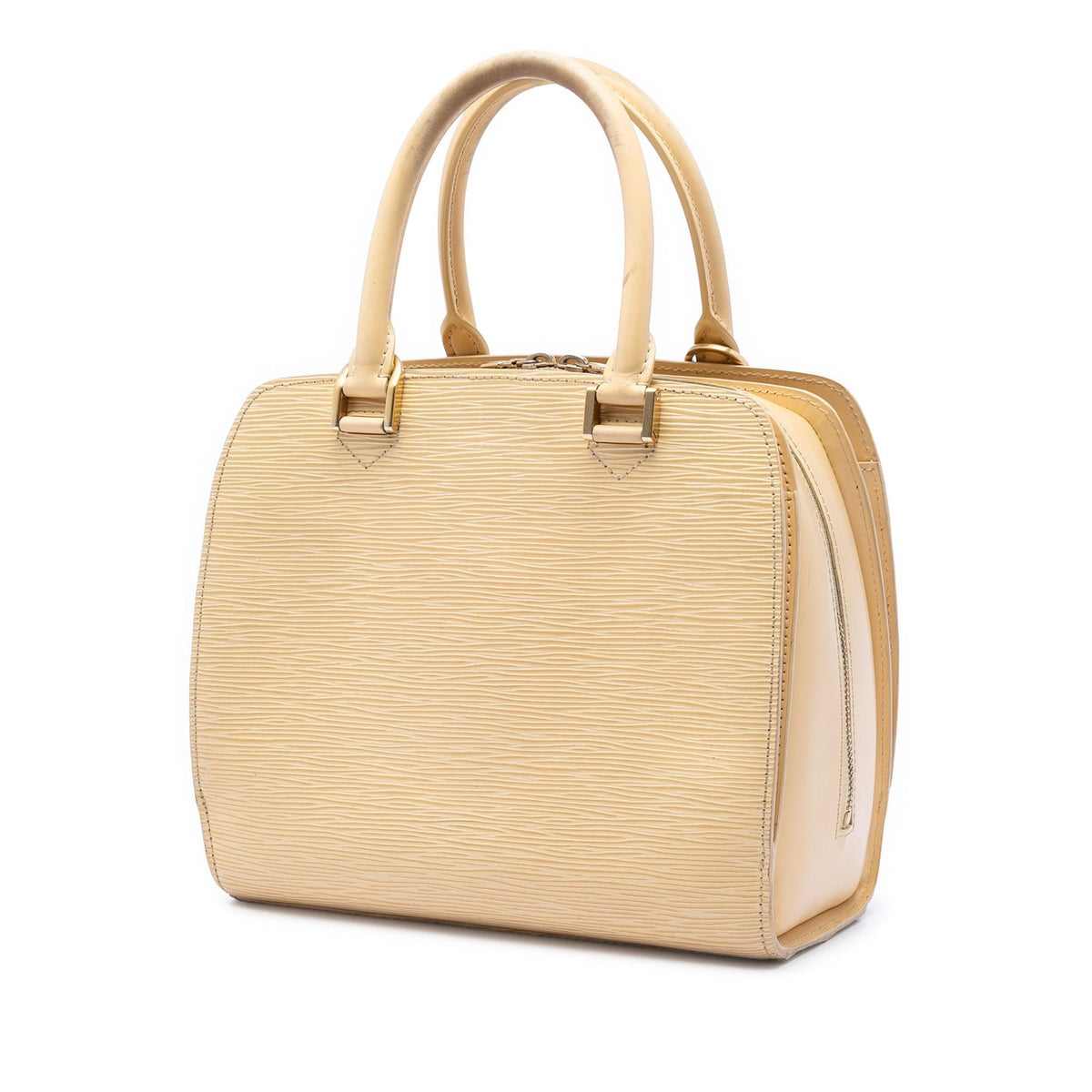 Louis Vuitton Epi Pont Neuf PM Satchel - Beige