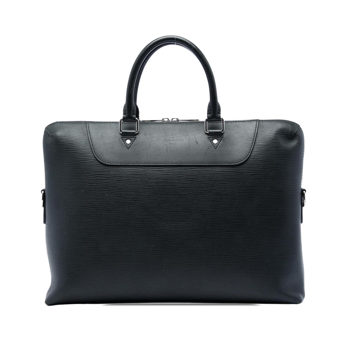 Louis Vuitton Epi Porte Documents Jour Tote Bag - Black