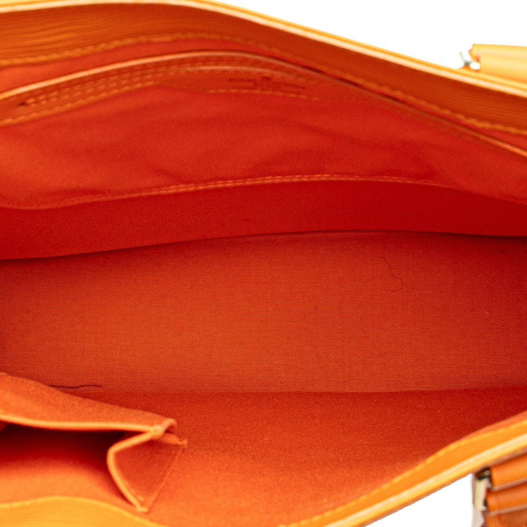 Louis Vuitton Epi Sac Plat PM Tote Bag - Orange