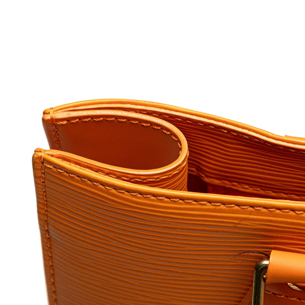 Louis Vuitton Epi Sac Plat PM Tote Bag - Orange