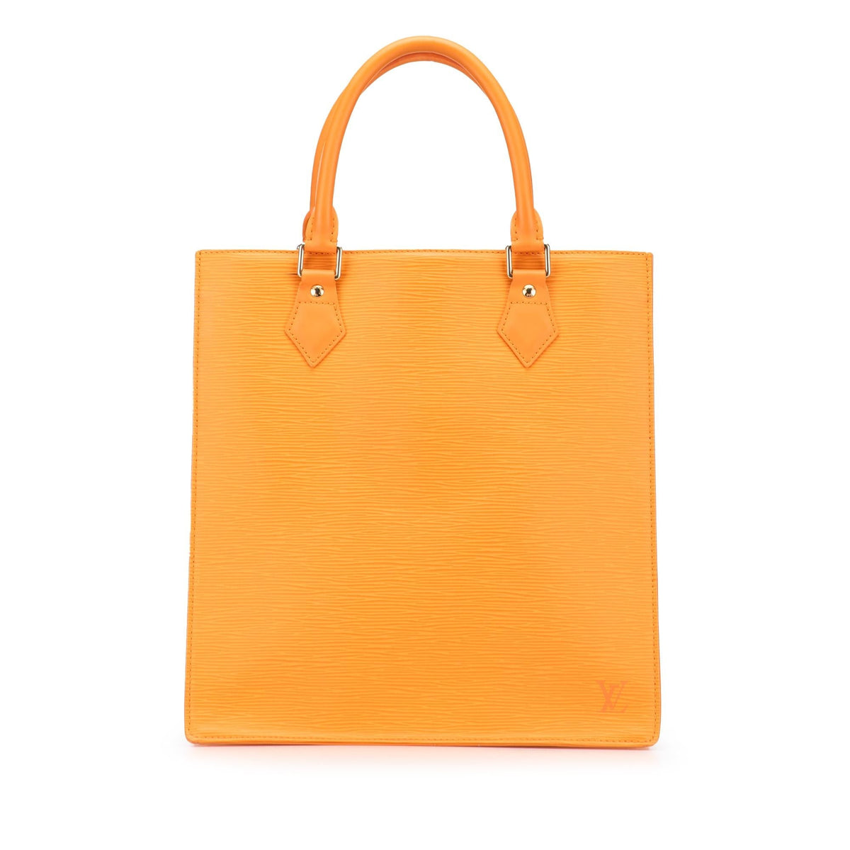 Louis Vuitton Epi Sac Plat PM Tote Bag - Orange