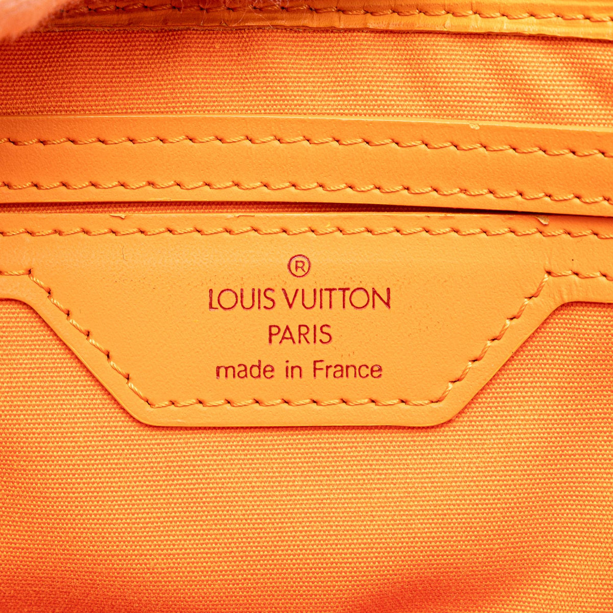 Louis Vuitton Epi Sac Plat PM Tote Bag - Orange