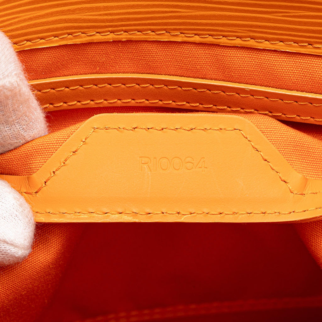 Louis Vuitton Epi Sac Plat PM Tote Bag - Orange