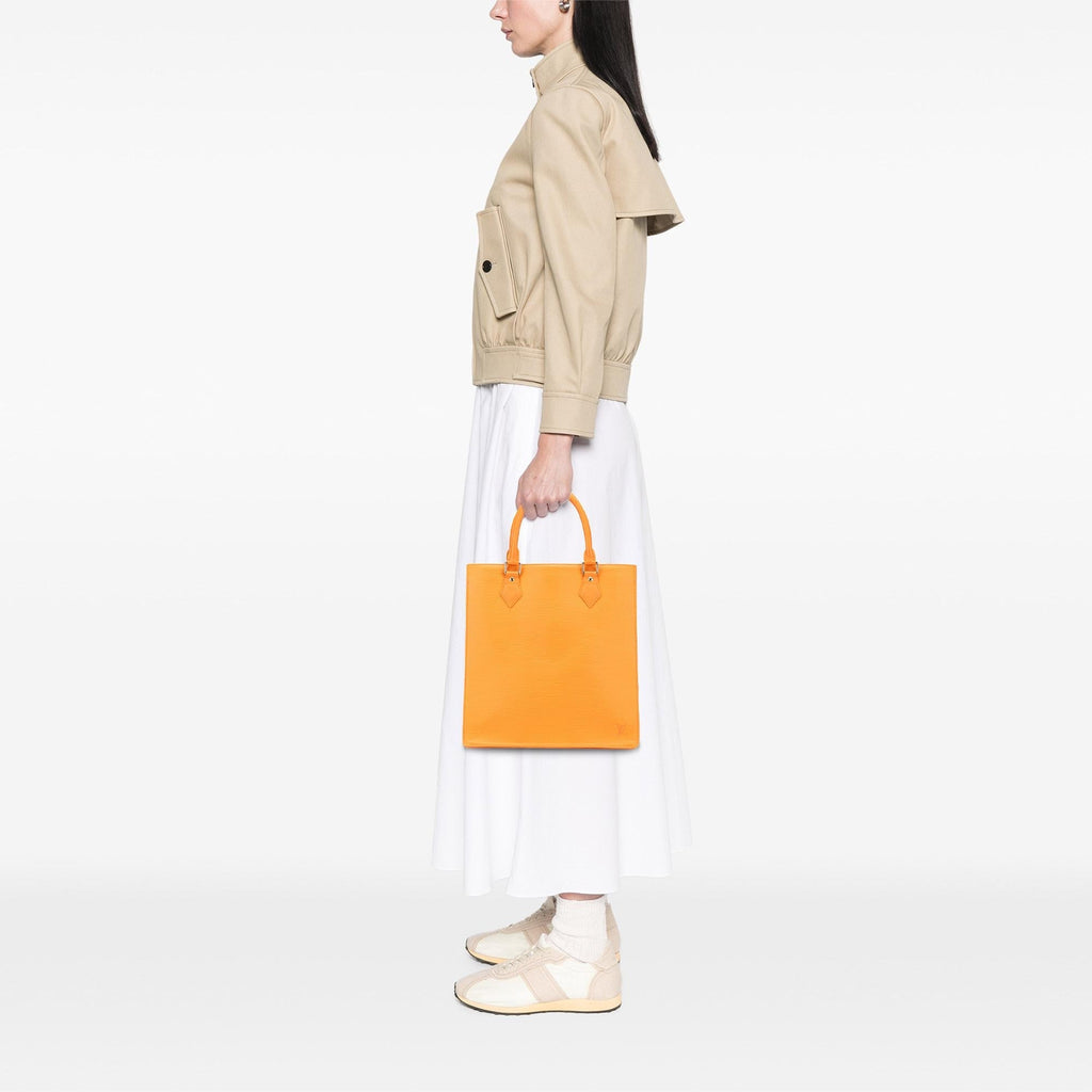 Louis Vuitton Epi Sac Plat PM Tote Bag - Orange