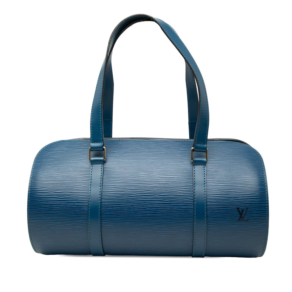 Louis Vuitton Epi Soufflot Shoulder Bag - Blue