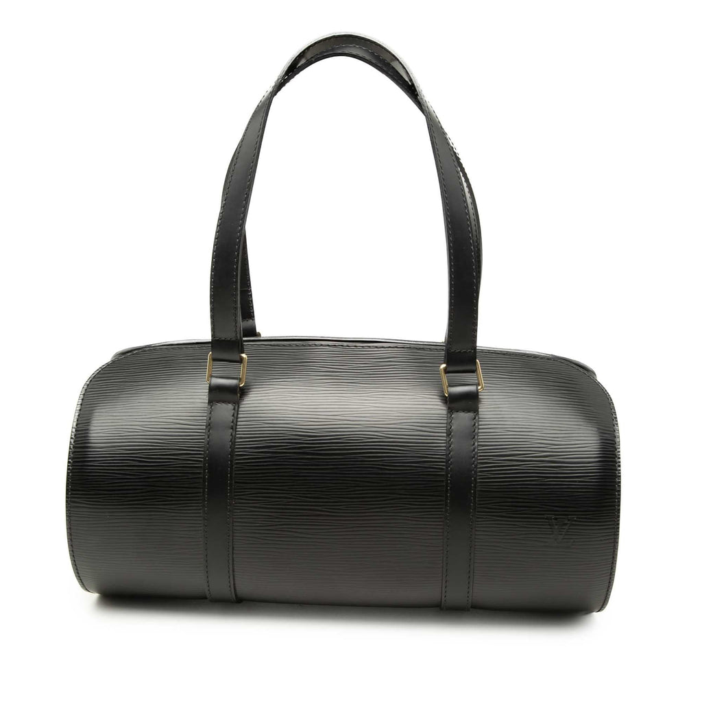 Louis Vuitton Epi Soufflot Satchel - Black