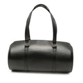 Louis Vuitton Epi Soufflot Satchel - Black