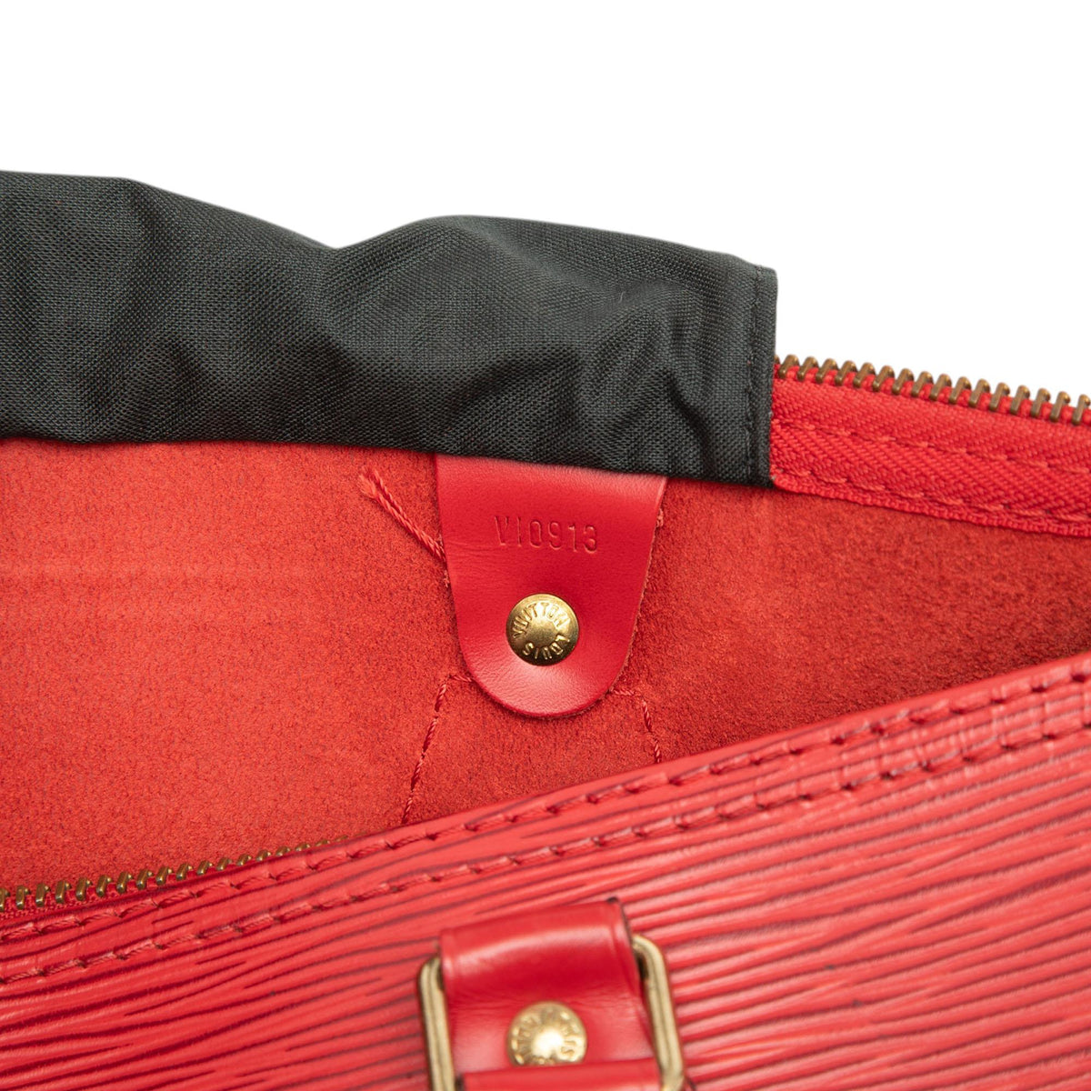 Louis Vuitton Epi Speedy 30 Satchel - Red