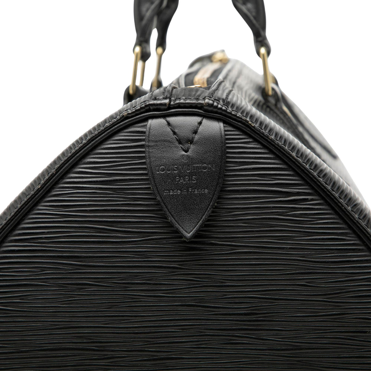 Louis Vuitton Epi Speedy 35 Satchel - Black