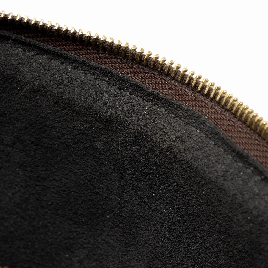 Louis Vuitton Giant Monogram Canvas Double Zip Pochette - Brown