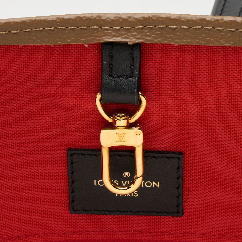 Louis Vuitton Giant Monogram Canvas Onthego GM Tote Bag - Brown