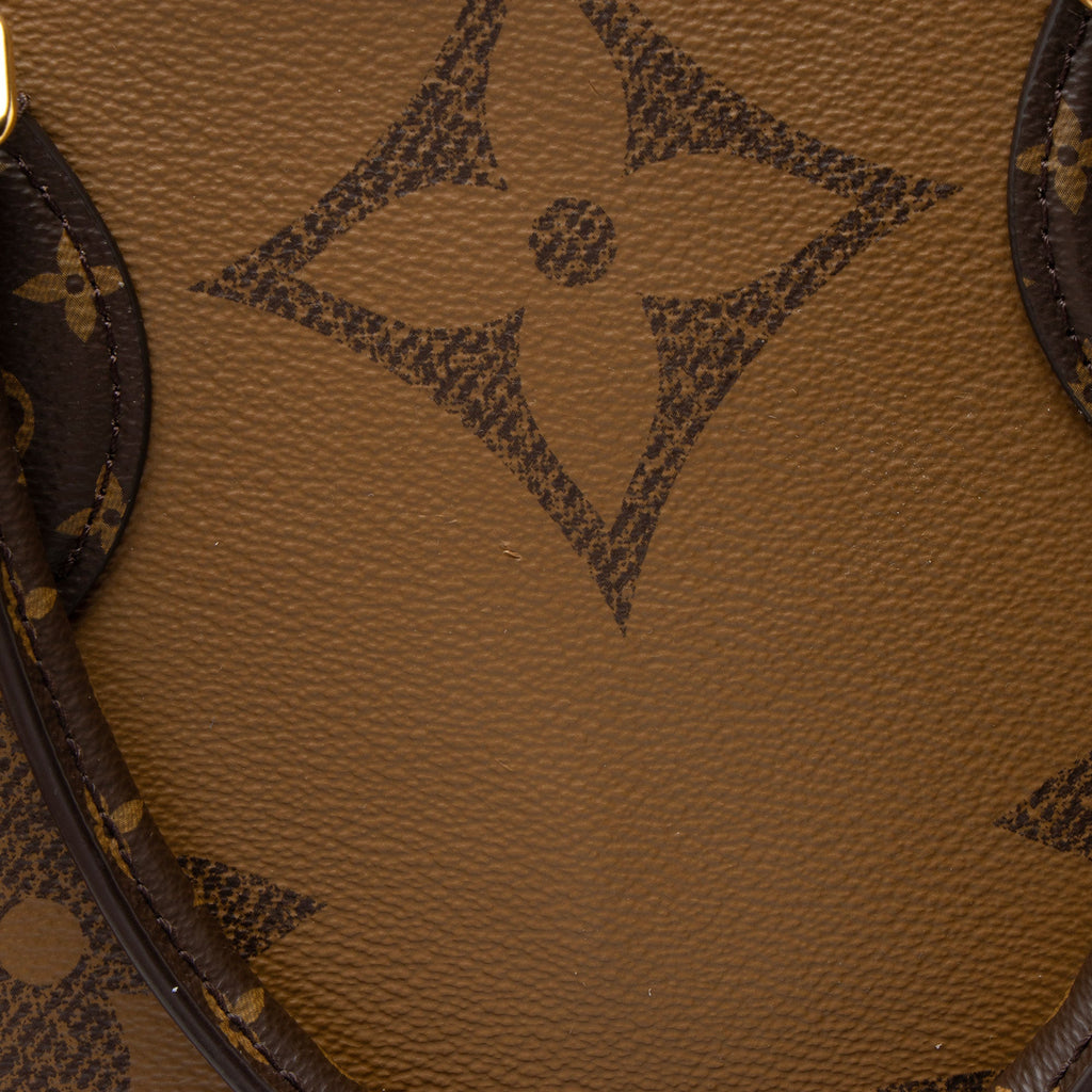 Louis Vuitton Giant Monogram Canvas Onthego GM Tote Bag - Brown