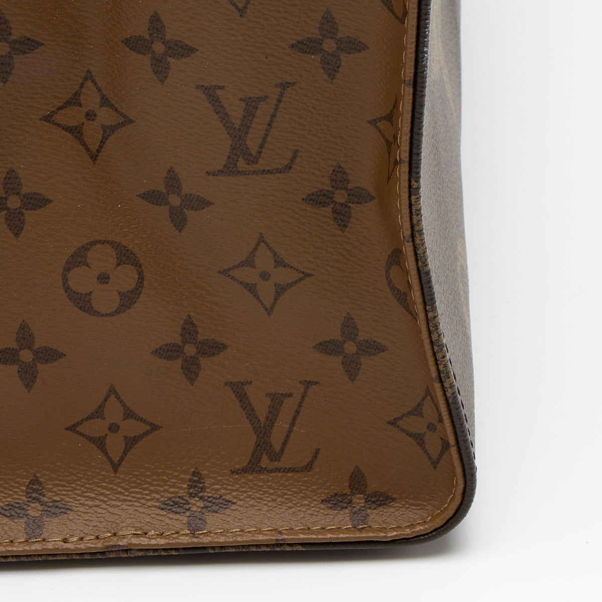 Louis Vuitton Giant Monogram Canvas Onthego GM Tote Bag - Brown