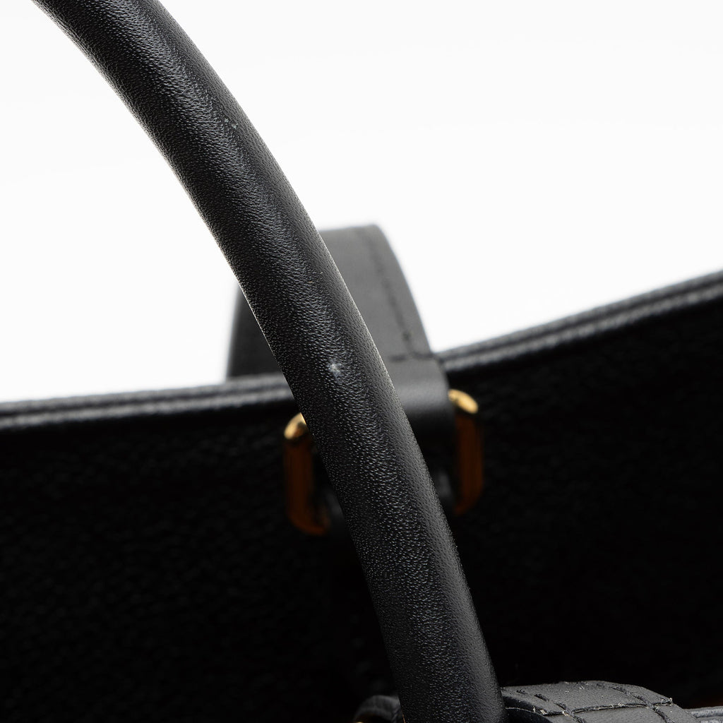 Louis Vuitton Giant Monogram Empreinte Onthego GM Tote Bag - Black