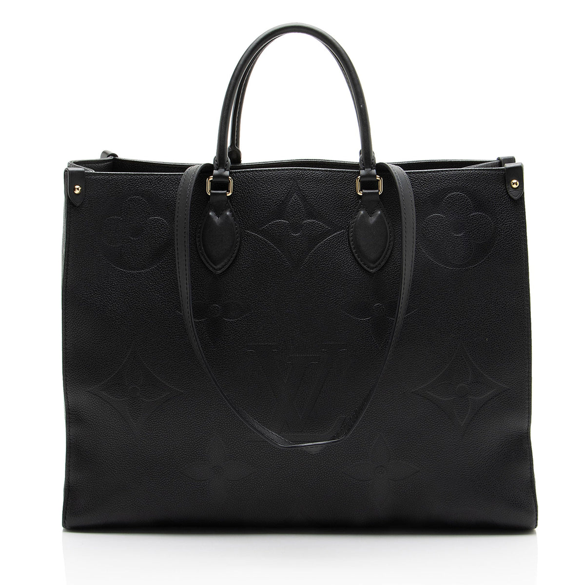 Louis Vuitton Giant Monogram Empreinte Onthego GM Tote Bag - Black