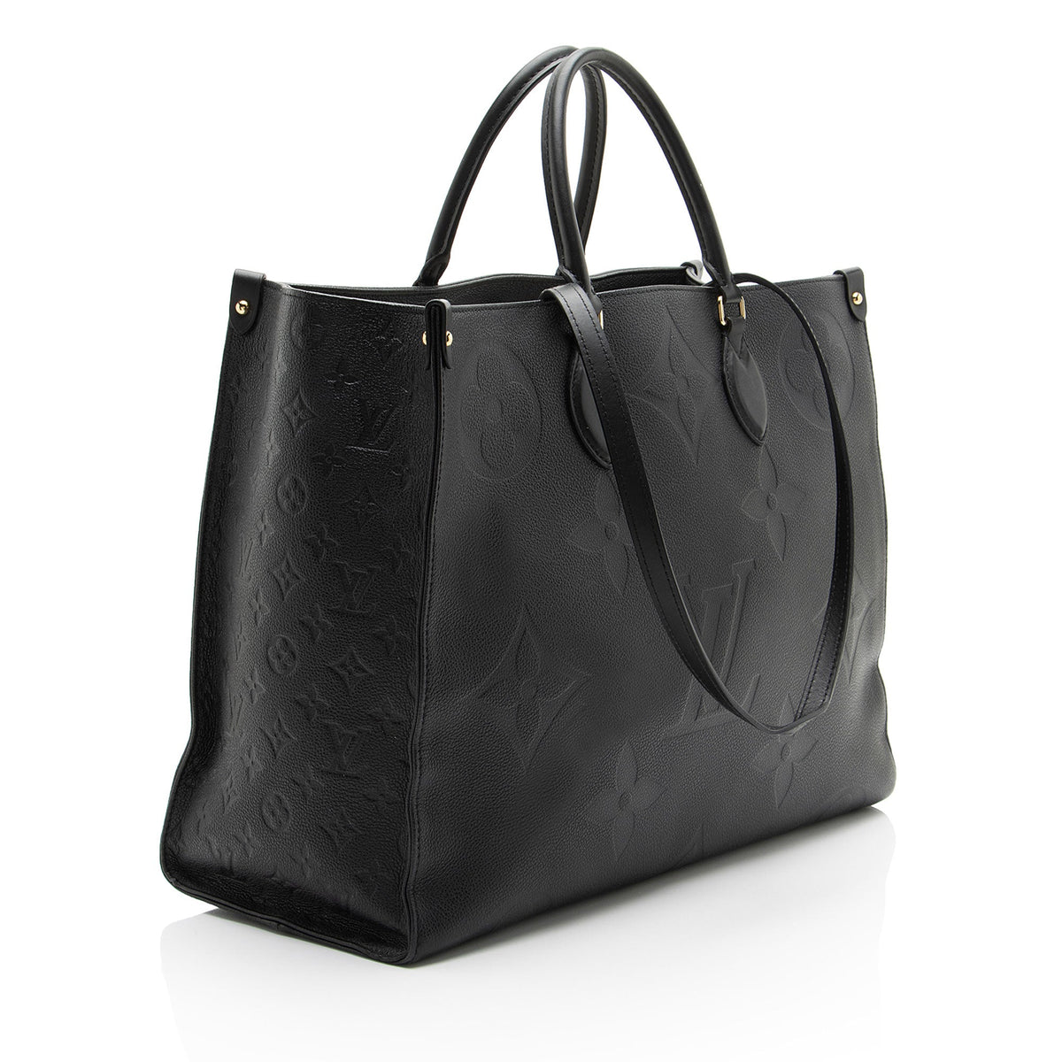Louis Vuitton Giant Monogram Empreinte Onthego GM Tote Bag - Black