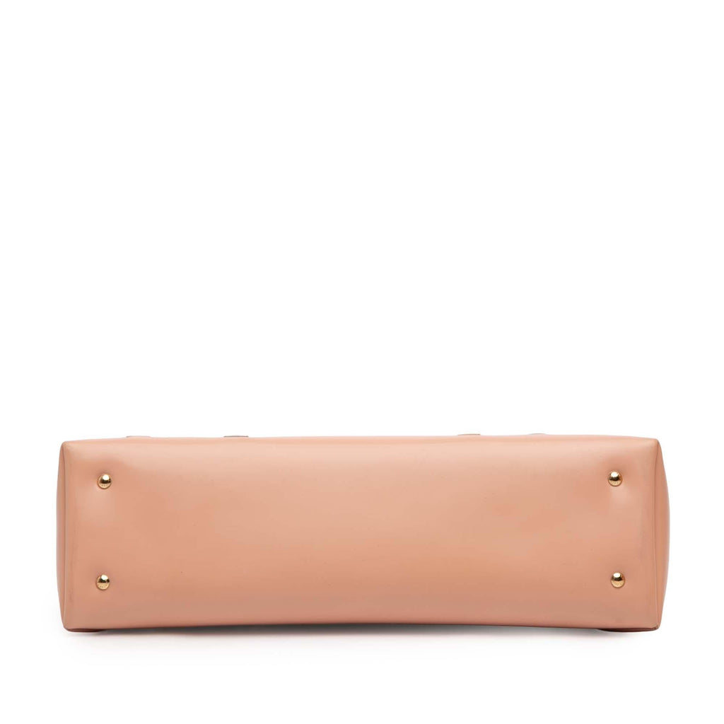 Louis Vuitton Glazed Calfskin Sac Triangle PM Shoulder Bag - Pink