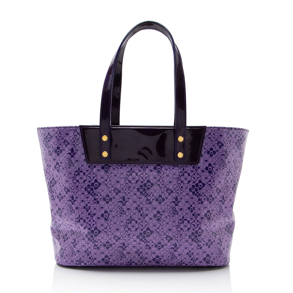 Louis Vuitton Limited Edition Cosmic Blossom PM Tote Bag - Purple