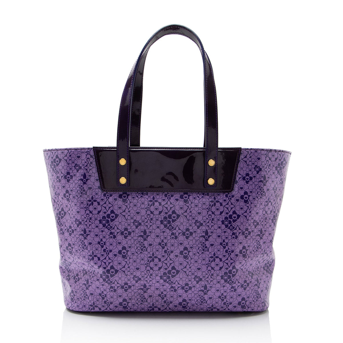 Louis Vuitton Limited Edition Cosmic Blossom PM Tote Bag - Purple