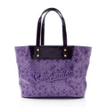 Louis Vuitton Limited Edition Cosmic Blossom PM Tote Bag - Purple