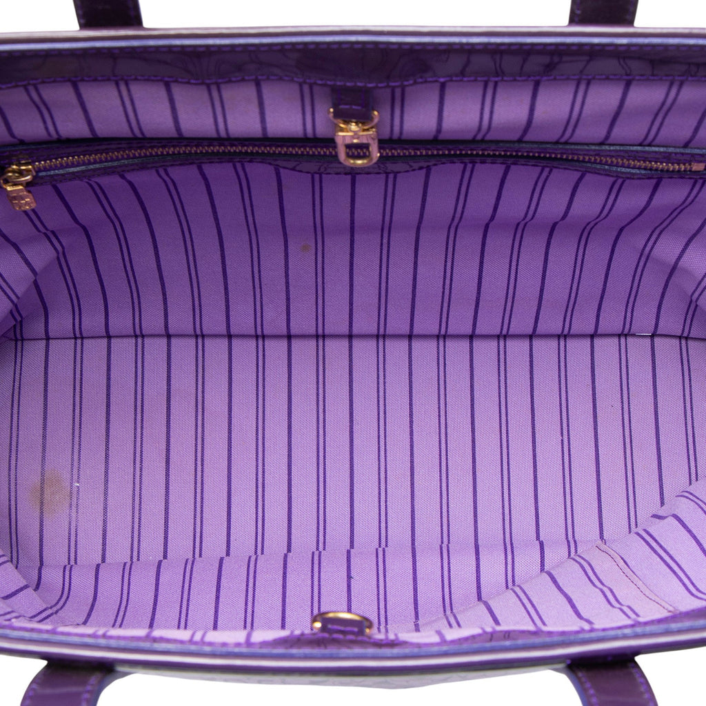 Louis Vuitton Limited Edition Cosmic Blossom PM Tote Bag - Purple