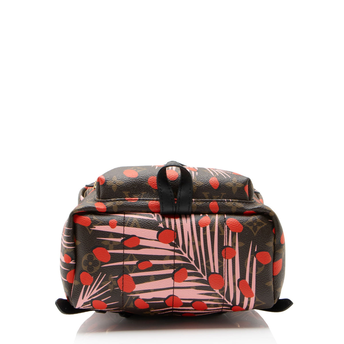 Louis Vuitton Limited Edition Monogram Canvas Jungle Dots Palm Springs PM Backpack - Brown/Pink/Red